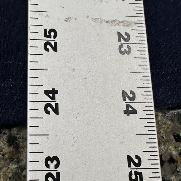 IB Diffusion Sweatshirt XL Blue Anchor Pullover 3/4 Sleeves Cotton Blend Coastal - Picture 4 of 7